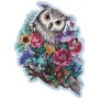 Puzzle Lemn Contur Bufnita, 150 Piese Ravensburger - 1